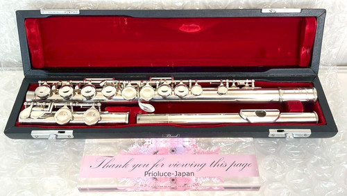 Pearl flute 501 - pearl, silver