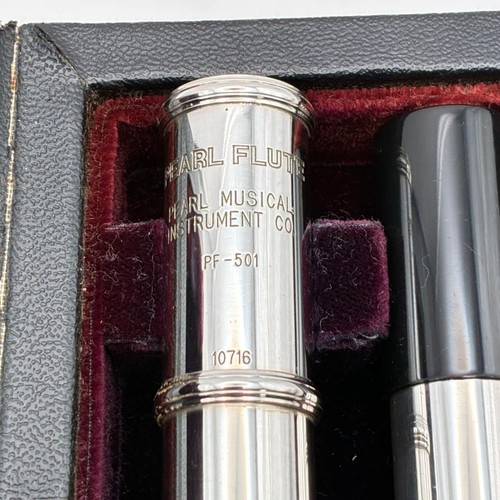 Pearl 501 flute - pf-501, silver
