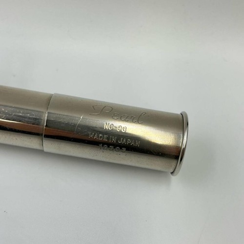 Pearl flute silver used - pearl,
